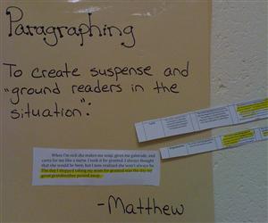 Paragraphing 